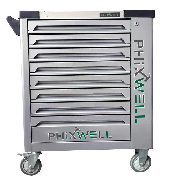 719513 PHIXWELL 8 fiókos szerszámos szekrény